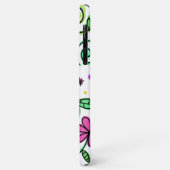 Floral Script Design Case-Mate iPhone Hülle (Hinten/Links)