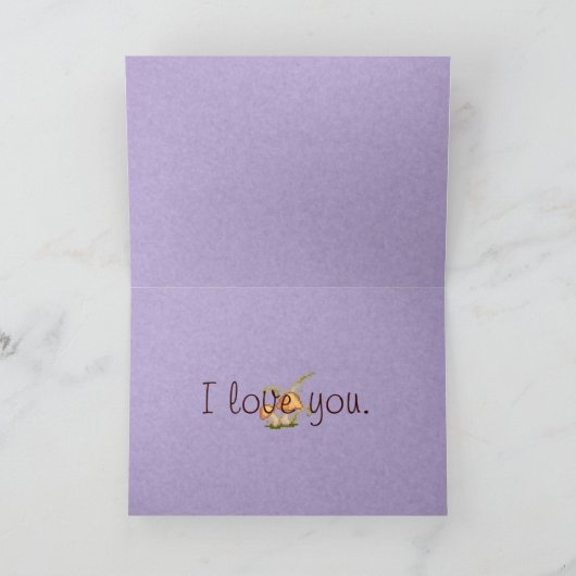 Floral Scroll Pixel Art Karte (Innenseite)