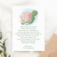 Floral Sea Turtle Baby Dusche