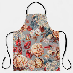 Floral seamless pattern, background In art nouveau Schürze