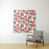 Floral seamless pattern. Cute floral background. P Wandteppich (Beispiel)