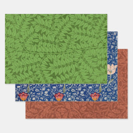 Floral Selection von William Morris Geschenkpapier Set