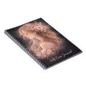 Floral Self Care Journal Notebook | Notizblock (Rechte Seite)