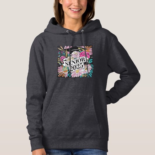 Floral Senior 2025 Sweatshirt (Vorderseite)