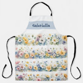 Floral Serenity Apron Schürze (Vorderseite)