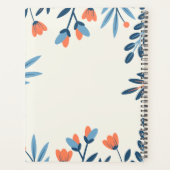 Floral Serenity Daily Planner Planer (Rückseite)