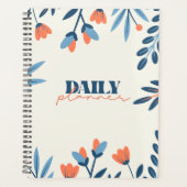 Floral Serenity Daily Planner Planer (Vorderseite)