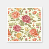 floral serviette (Vorderseite)