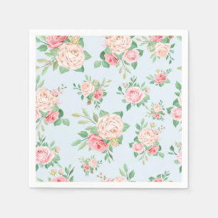 floral serviette