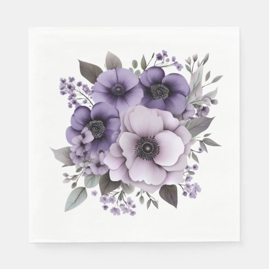floral serviette (Vorderseite)