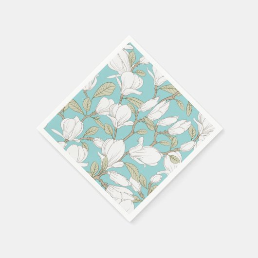 floral serviette (Ecke)