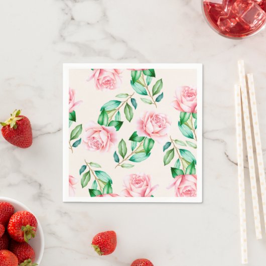 floral serviette (Beispiel)