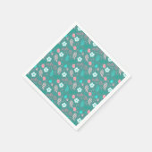 floral serviette (Ecke)