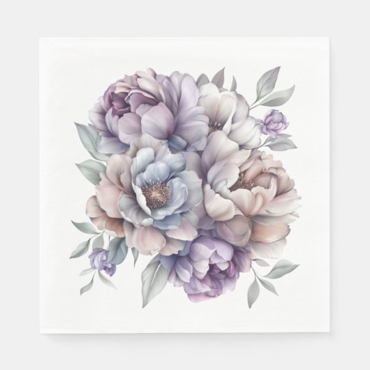 floral serviette (Vorderseite)