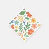 floral serviette (Ecke)