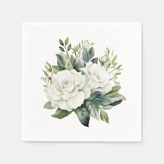 floral serviette (Vorderseite)