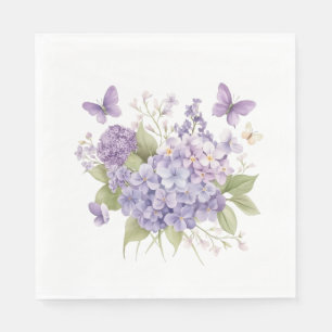 floral serviette