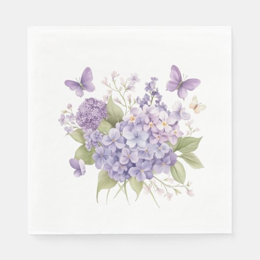 floral serviette (Vorderseite)