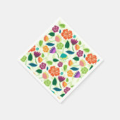 floral serviette (Ecke)