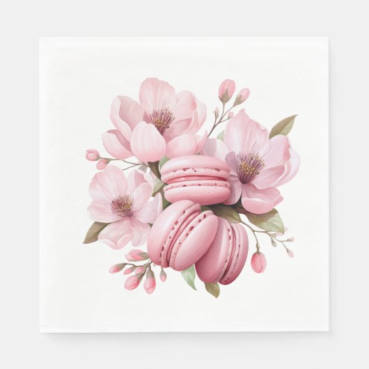 floral serviette (Vorderseite)