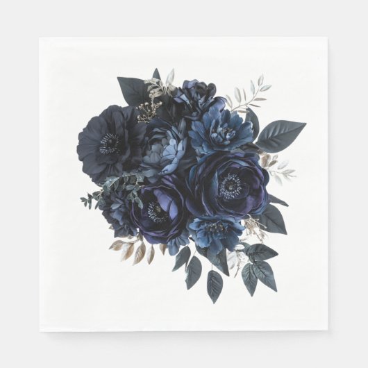 floral serviette (Vorderseite)