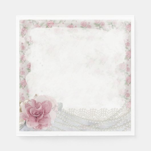 floral serviette (Vorderseite)