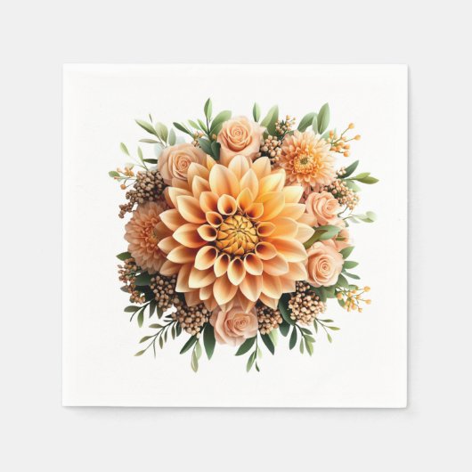 floral serviette (Vorderseite)