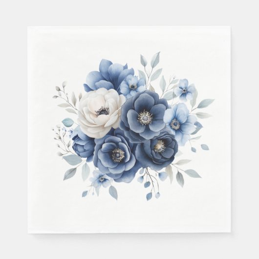 floral serviette (Vorderseite)