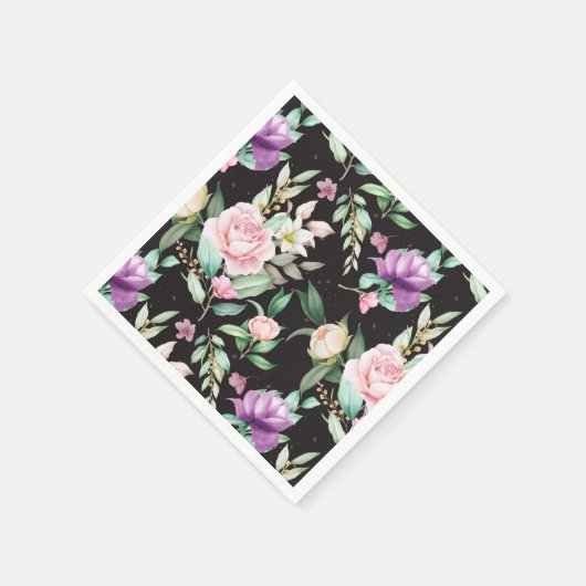 floral serviette (Ecke)