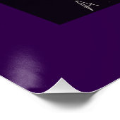 Floral Session Glossy Poster (Ecke)