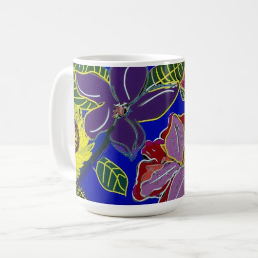 Floral Sessions Kaffeetasse (Vorderseite Links)