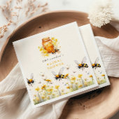 Floral She fand ihre Honey Bridal Serviette