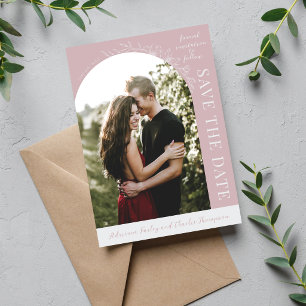 Floral Simplicity 1 Mondlicht-Mauve Save The Date