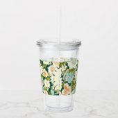 Floral Sipper Tumbler Acryltrinkbecher (Rechts)