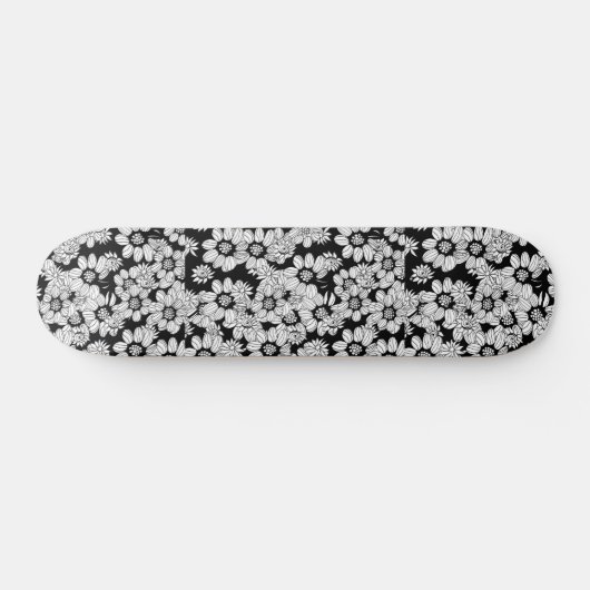 Floral Skateboard Deck (Horizontal)