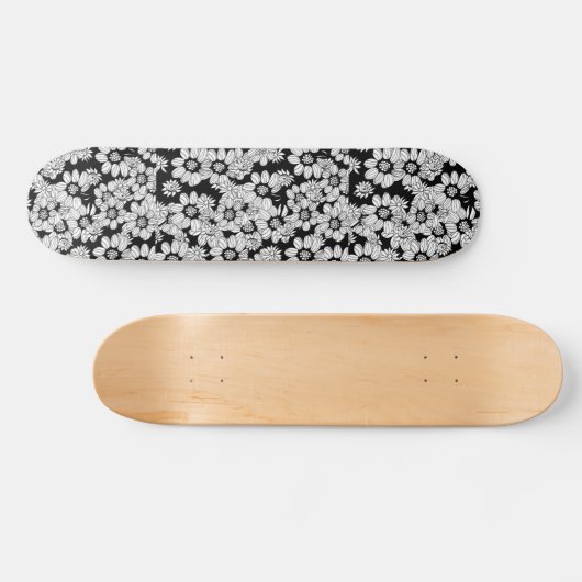 Floral Skateboard Deck (Horizontal)