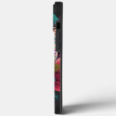 Floral Skull Botanik und Knochen Case-Mate iPhone Hülle (Rückseite / Links)