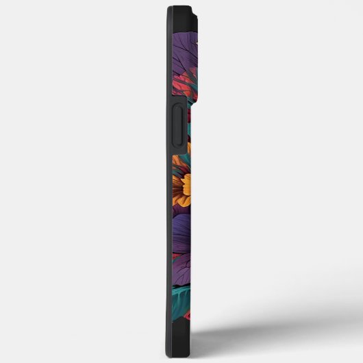 Floral Skull Botanik und Knochen Case-Mate iPhone Hülle (Rückseite / Rechts)