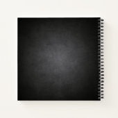 Floral Skull Dia de los Muertos | Notizbuch (Rückseite)