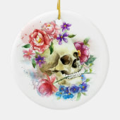 Floral Skull Dia de los Muertos | Ornament (Hinten)