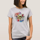 Floral Skull Dia de los Muertos | SHIRT (Vorderseite)