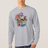 Floral Skull Dia de los Muertos | Sleeve Shirt (Vorderseite)