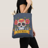 Floral Skull Dia de los Muertos | Tragetasche Tasche (Von Nahem)