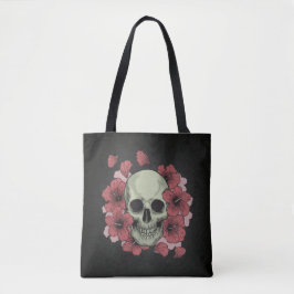 Floral Skull Dia de los Muertos | Tragetasche Tasche