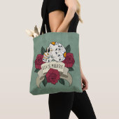 Floral Skull Dia de los Muertos | Tragetasche Tasche (Von Nahem)