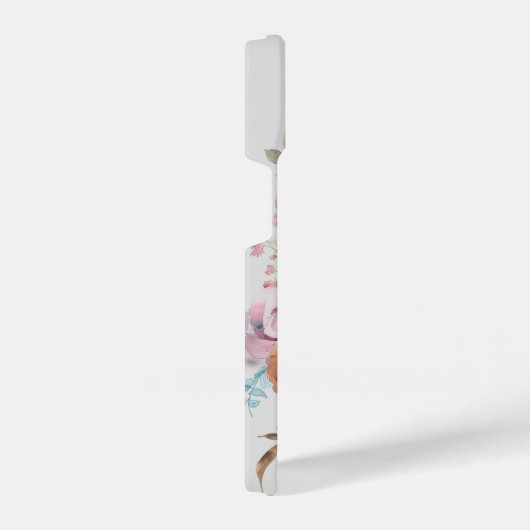 Floral Skull Handy Fall, Goth iPhone Case Hülle (Rechte Seite)