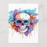 Floral Skull Shades