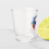 Floral Skull Shades Schnapsglas (Links)