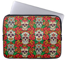 Floral Skulls Pattern