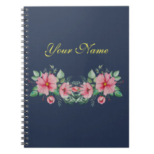 Floral Smile Summer Art Notizblock